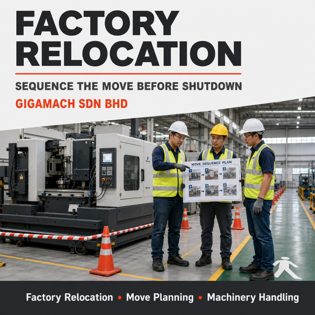 Machine Relocation Planning Checklist for Malaysian Factories